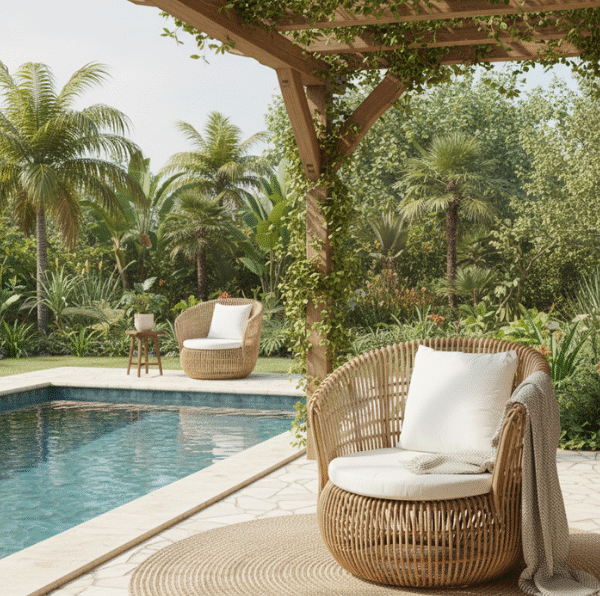 Protéger son salon de jardin en rotin avant l'été