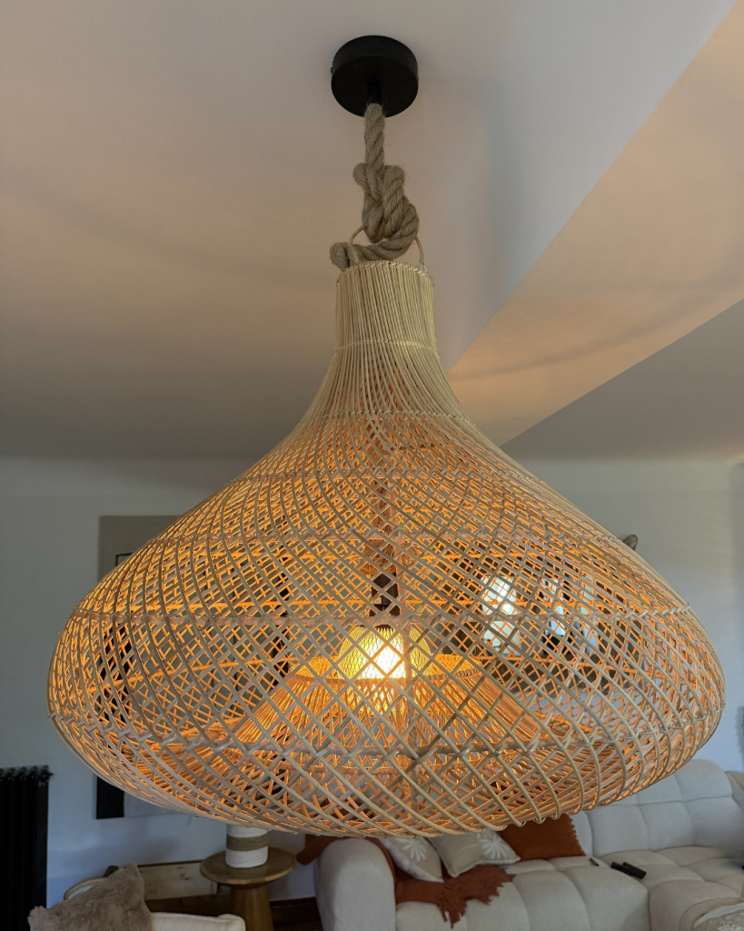Idée de suspension/ déco pour une décoration petite pièce bohème
